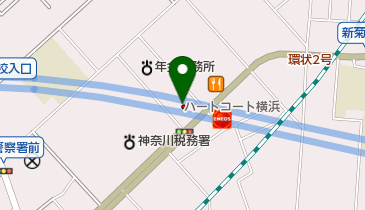 ハートコート横浜の地図画像