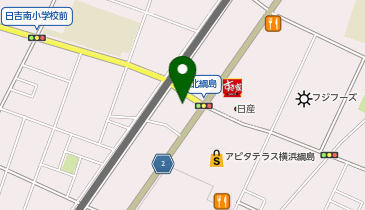 レクサスCPO横浜日吉の地図画像