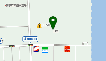 南関東日野自動車横浜支店の地図画像