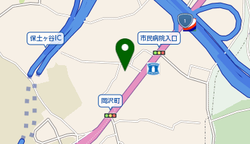 BMW Premium Selection横浜三ッ沢の地図画像