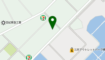 ジャガー・アプルーブド横浜ベイサイドマリーナの地図画像