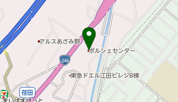 ポルシェセンター横浜青葉認定中古車センターの地図画像