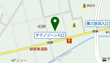 ヤナセブランドスクエア横浜の地図画像