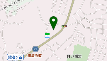 関東マツダ鍛冶ヶ谷店の地図画像