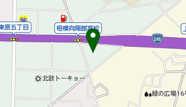 マツダアンフィニマルセン246座間の地図画像