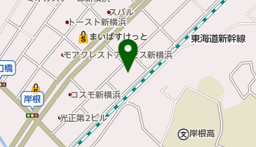 Bentley横浜サービス工場の地図画像