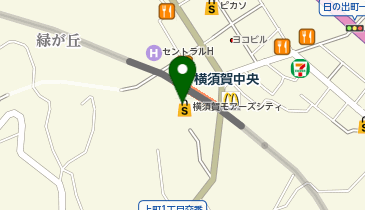 横須賀ロフトの地図画像