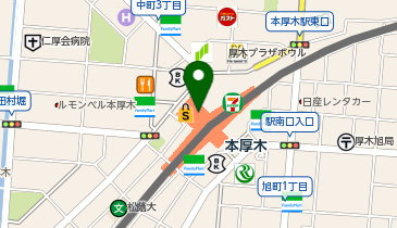 コスメロフト本厚木ミロード店の地図画像