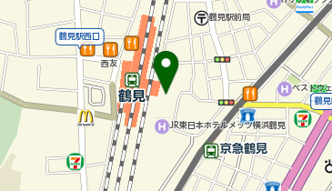 コスメロフトシァル鶴見店の地図画像