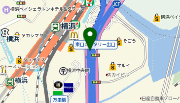 3COINS+plus横浜ポルタ店の地図画像