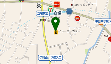 ロフト立場店の地図画像