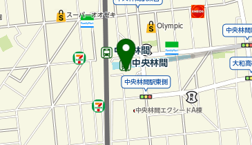 3COINSエトモ中央林間店の地図画像