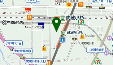 3COINS武蔵小杉東急スクエア店の地図画像