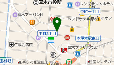 アニメイト本厚木の地図画像