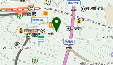 アニメイト藤沢の地図画像