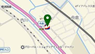 ニコニコレンタカー横須賀舟倉店の地図画像