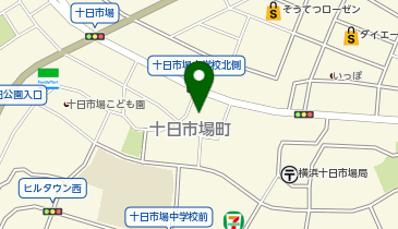 ニコニコレンタカー横浜十日市場店の地図画像