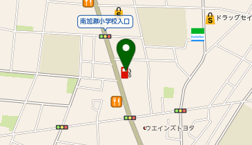 ニコニコレンタカー川崎南加瀬店の地図画像