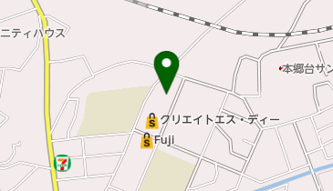 セントラルスイムクラブ本郷台の地図画像