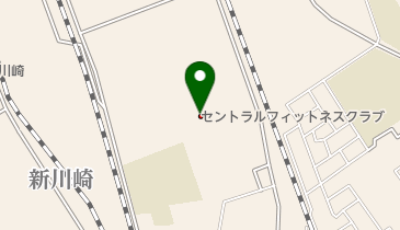 セントラルフィットネスクラブ新川崎の地図画像