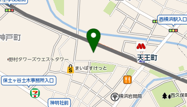 ルネサンス天王町の地図画像