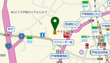 ルネサンス戸塚の地図画像