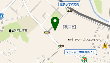 メガロス横浜天王町の地図画像