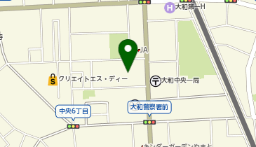 メガロス大和の地図画像