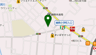 メガロス綱島の地図画像