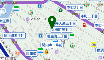 路上駐車場の地図画像