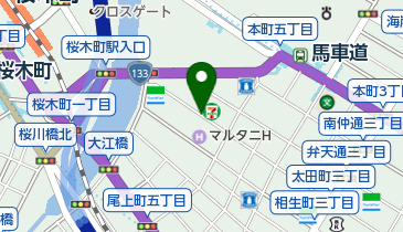 路上駐車場の地図画像