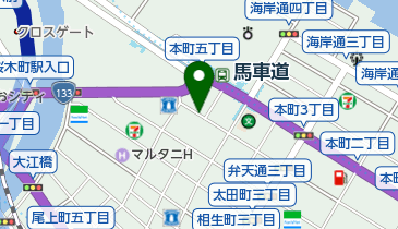 路上駐車場の地図画像