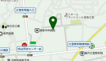 オーケー辻堂羽鳥店の地図画像