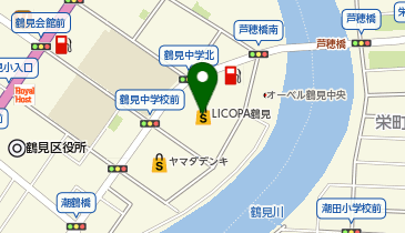 バーガーキングLICOPA鶴見店の地図画像