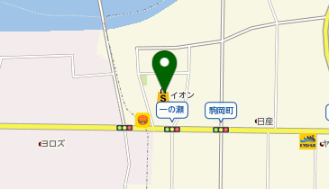 バーガーキングイオン駒岡店の地図画像