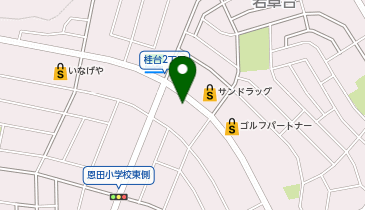 ゆず庵横浜青葉台店の地図画像