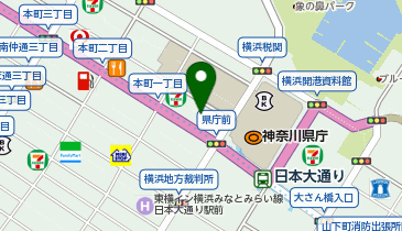 カフェ・ベローチェ神奈川県庁前店の地図画像