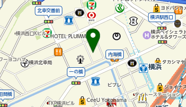 カフェ・ベローチェ横浜駅西口店の地図画像