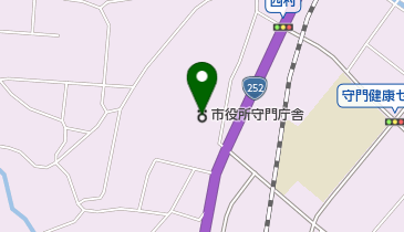 魚沼市役所北部庁舎の地図画像