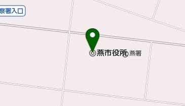 燕市役所の地図画像