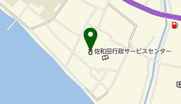 佐渡市役所佐和田行政サービスセンターの地図画像