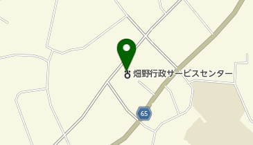 佐渡市役所畑野行政サービスセンターの地図画像