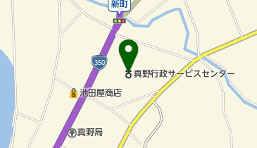 佐渡市役所真野行政サービスセンターの地図画像