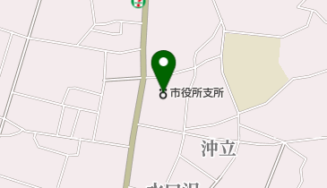 十日町市役所川西支所の地図画像