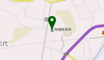 十日町市役所松代支所の地図画像