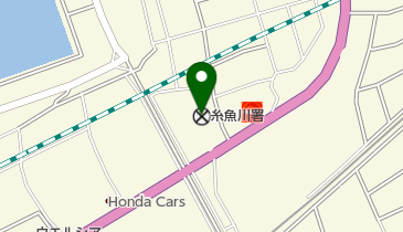 糸魚川警察署の地図画像