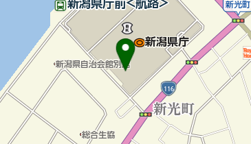 新潟県警察本部の地図画像