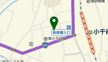 小千谷税務署の地図画像
