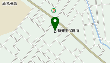 新発田地域振興局健康福祉環境部の地図画像