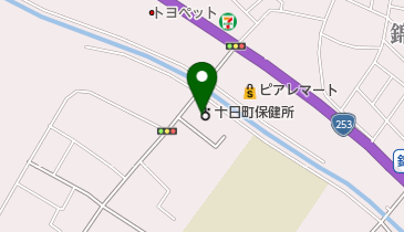 十日町地域振興局健康福祉部の地図画像